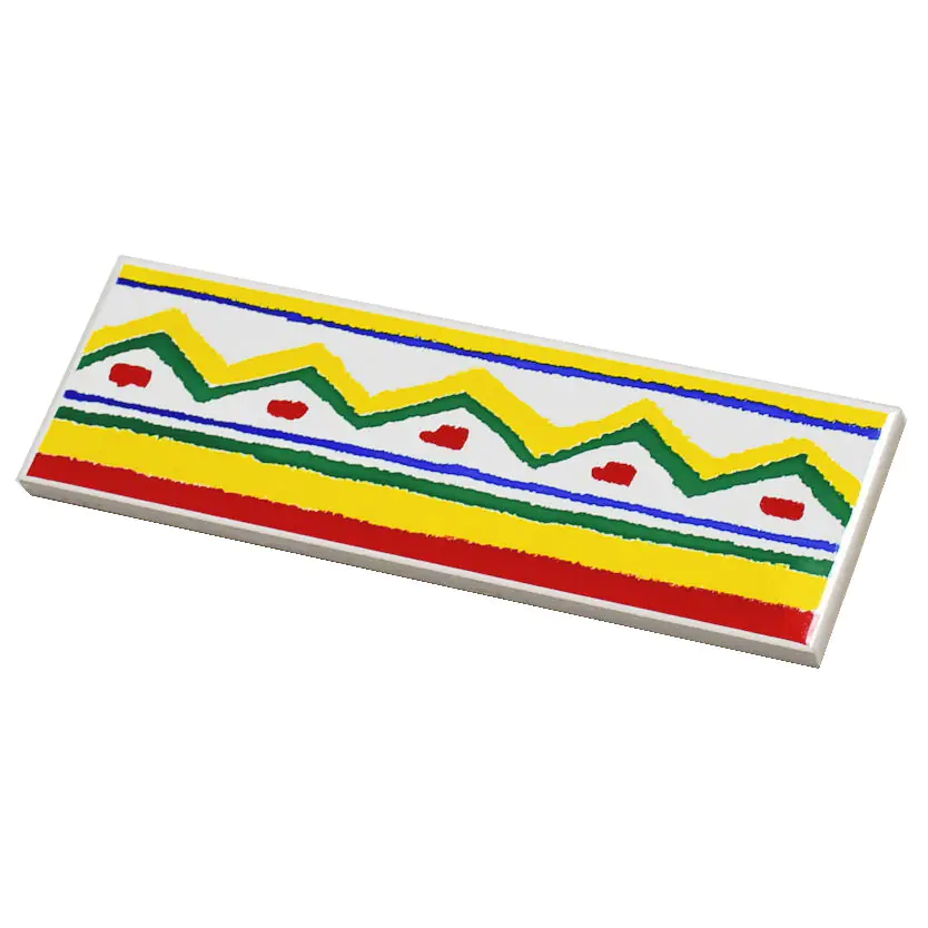 Bordüre Villeroy & Boch Nr.792 1483 R132 Circus mehrfarbig 6,5x20 cm I.Sorte