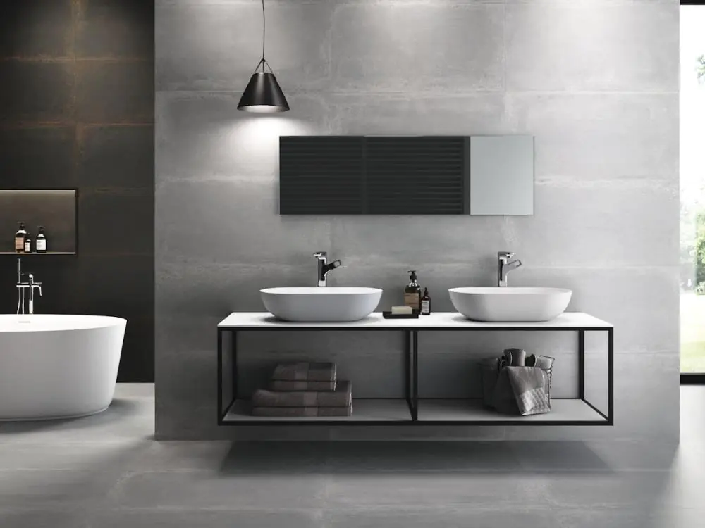 Bodenfliese Cifre Industrial copper braun 60x120 cm I.Sorte Bodenfliese Cifre Industrial copper braun 60x120 cm I.Sorte