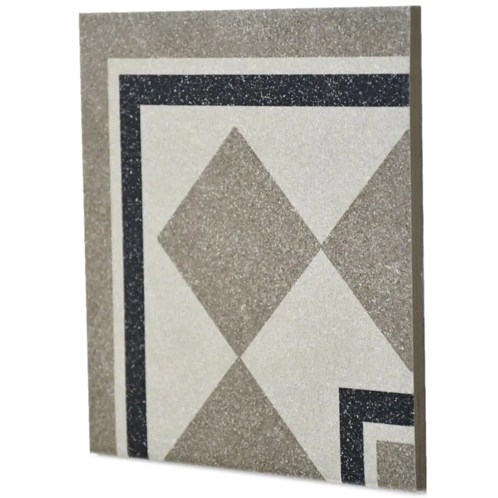 Bordürenecke Villeroy & Boch 2220 AM7E Alt Mettlach 2.0 mehrfarbig 20x20 cm I.Sorte Bordürenecke Villeroy & Boch 2220 AM7E Alt Mettlach 2.0 mehrfarbig 20x20 cm I.Sorte
