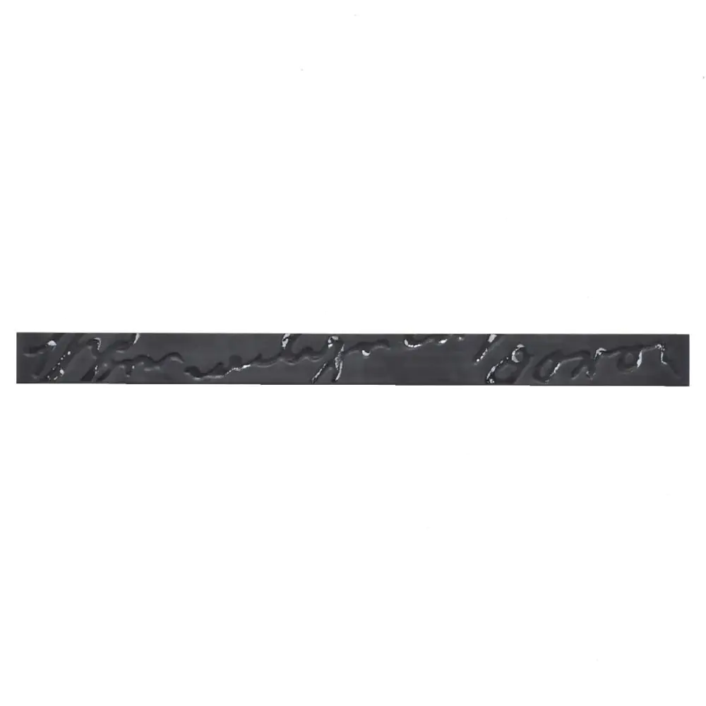 Bordüre Villeroy & Boch Nr.987 1413 WKG7 anthrazit silber 2,5x30 cm I.Sorte