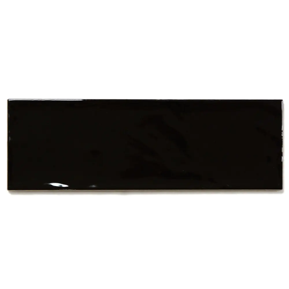 Wandfliese Cifre Bulevar black schwarz 10x30 cm I.Sorte Wandfliese Cifre Bulevar black schwarz 10x30 cm I.Sorte