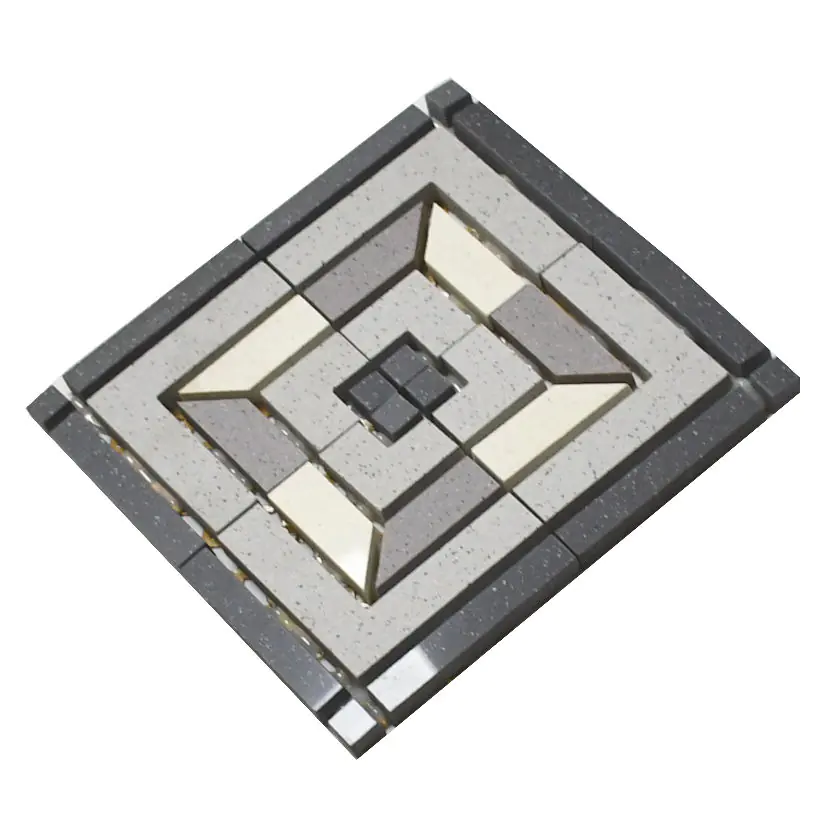 Bordürenecke Villeroy & Boch Nr.774 2481 R925 Granifloor 4er Set mehrfarbig 7,5x7,5 cm I.Sorte Bordürenecke Villeroy & Boch Nr.774 2481 R925 Granifloor 4er Set mehrfarbig 7,5x7,5 cm I.Sorte