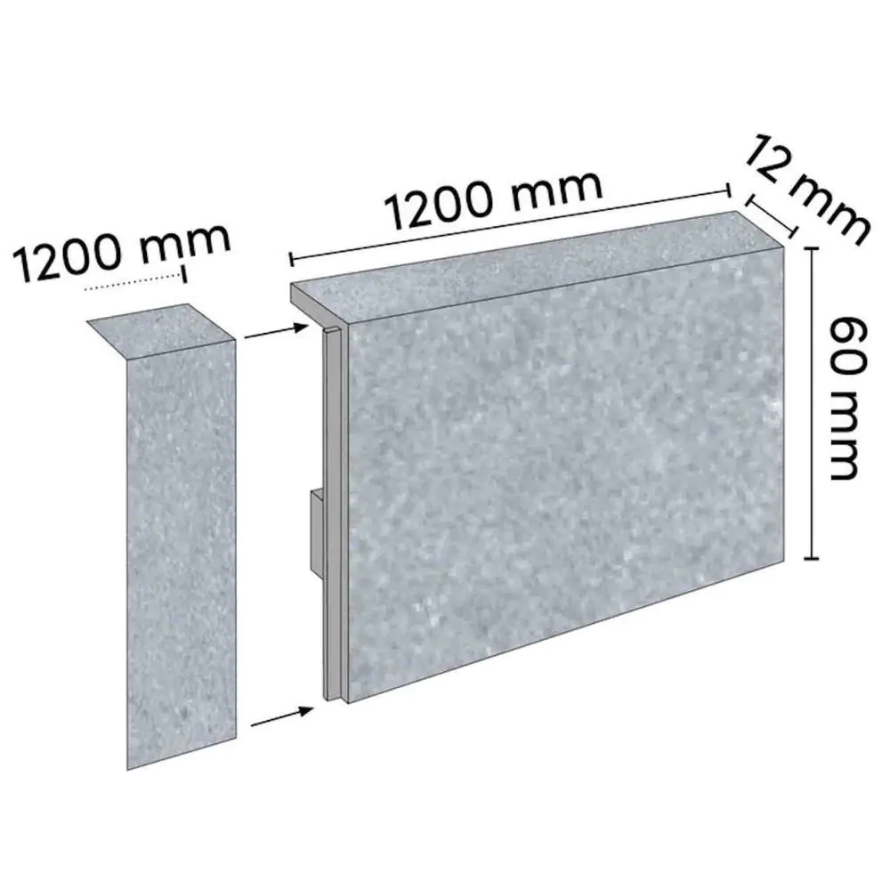 Sockelleiste Lalegno Sanoma Abschlussleiste für SPC Vinylboden
