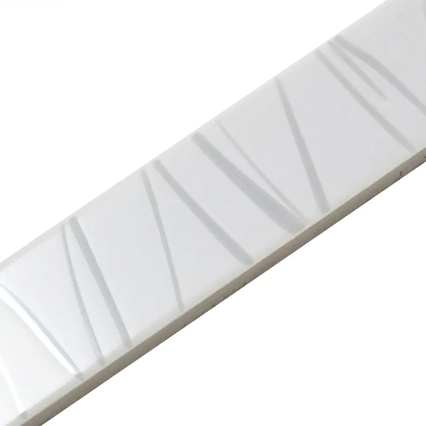 Bordüre Villeroy & Boch Nr.777 1874 WB06 White Energy weiß silber 5x22 cm