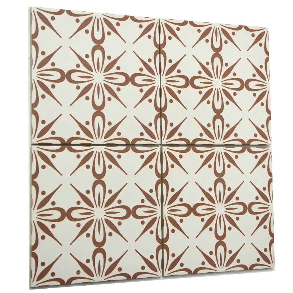 Bodenfliese Dekor Klingenberg 50219 Antique Milano braun 20x20 cm I.Sorte Bodenfliese Dekor Klingenberg 50219 Antique Milano braun 20x20 cm I.Sorte