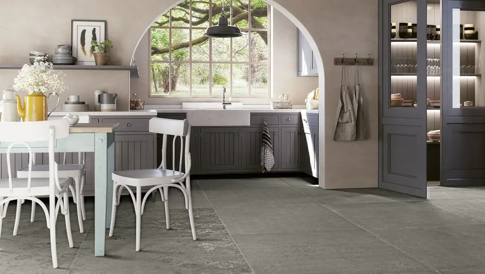 Bodenfliese Serenissima 10679342 Studio 50 studio peltro dunkelgrau 60x60 cm I.Sorte