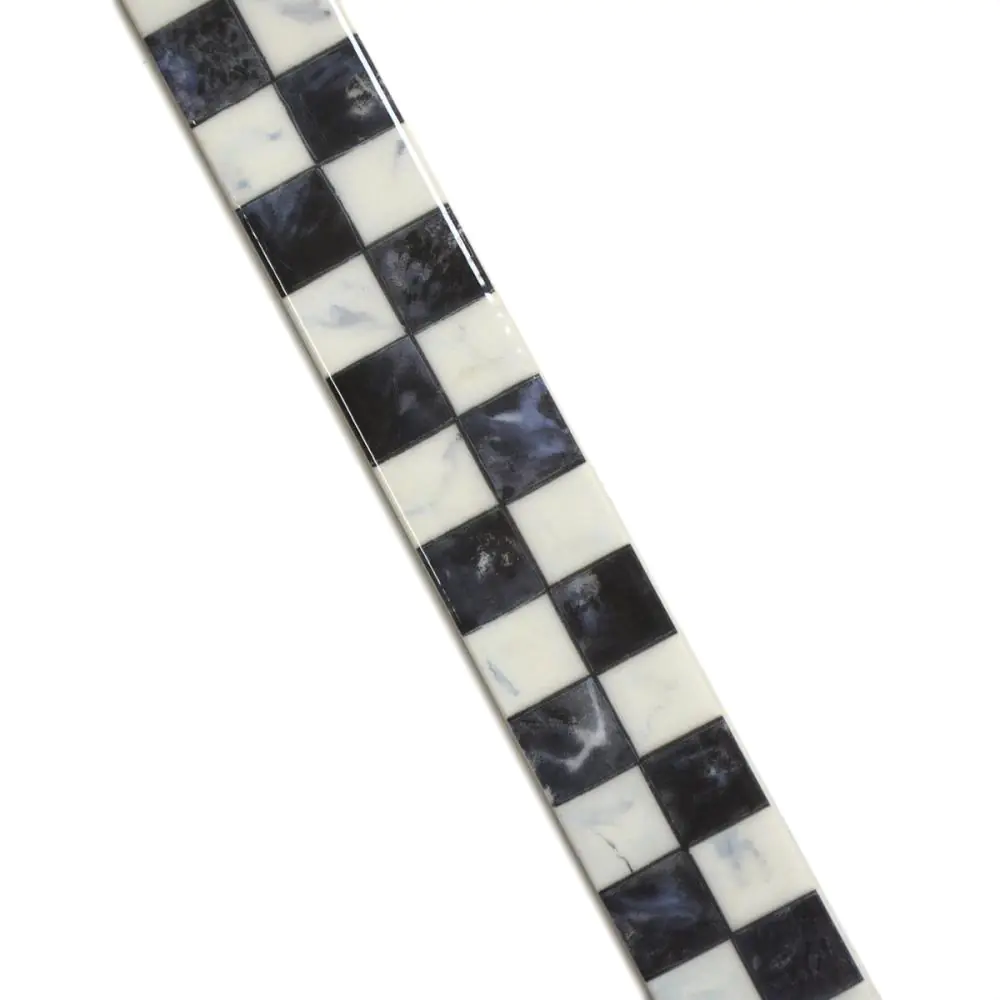 Bordüre Villeroy & Boch 1454 TL14 Palazzo Vecchio schwarz weiß 3x25 cm I.Sorte Bordüre Villeroy & Boch 1454 TL14 Palazzo Vecchio schwarz weiß 3x25 cm I.Sorte