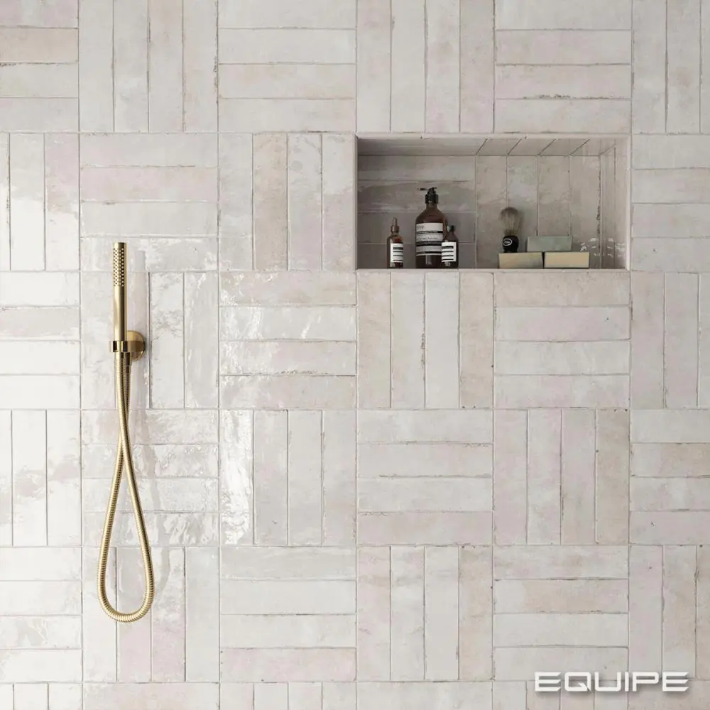 Wandfliese Equipe Ceramicas 26872 Tribeca oatmeal beige 6x24,6 cm I.Sorte