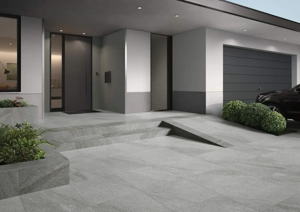 Terrassenplatte Villeroy & Boch 2889 GS90 Mont Blanc Garden carbon anthrazit 80x80 cm II.Sorte Terrassenplatte Villeroy & Boch 2889 GS90 Mont Blanc Garden carbon anthrazit 80x80 cm II.Sorte