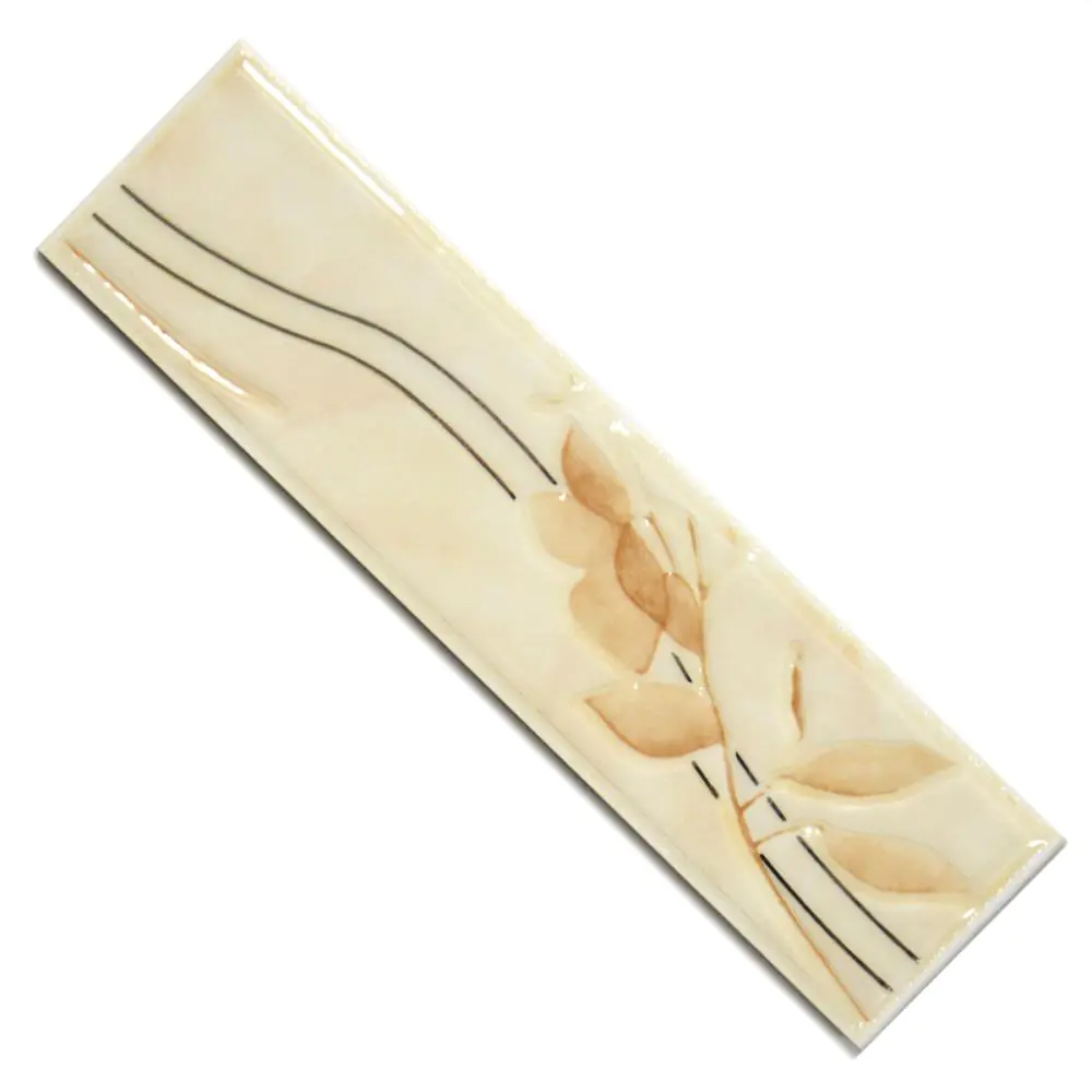 Bordüre Grohn Nr.96 Minerva beige Blume 6,5x25 cm Bordüre Grohn Nr.96 Minerva beige Blume 6,5x25 cm