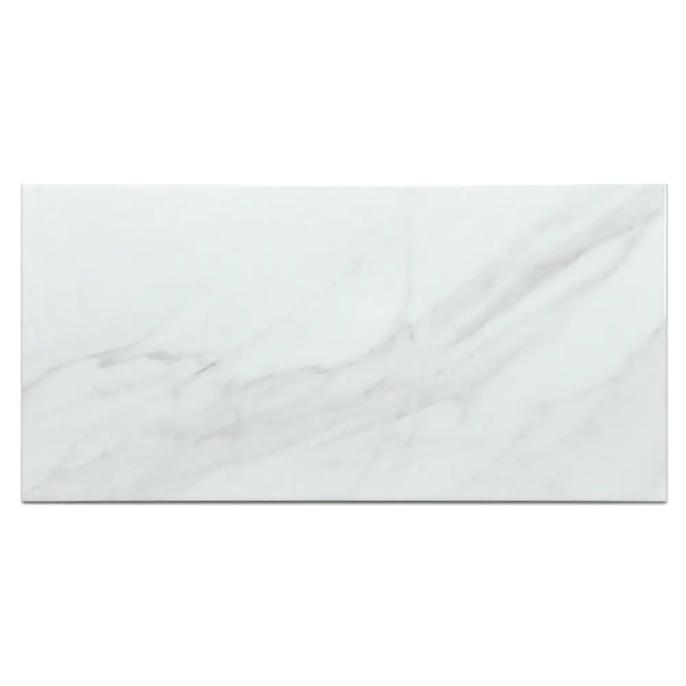 Wandfliese Cifre Caspio white brillo grau weiß 30x60 cm I.Sorte