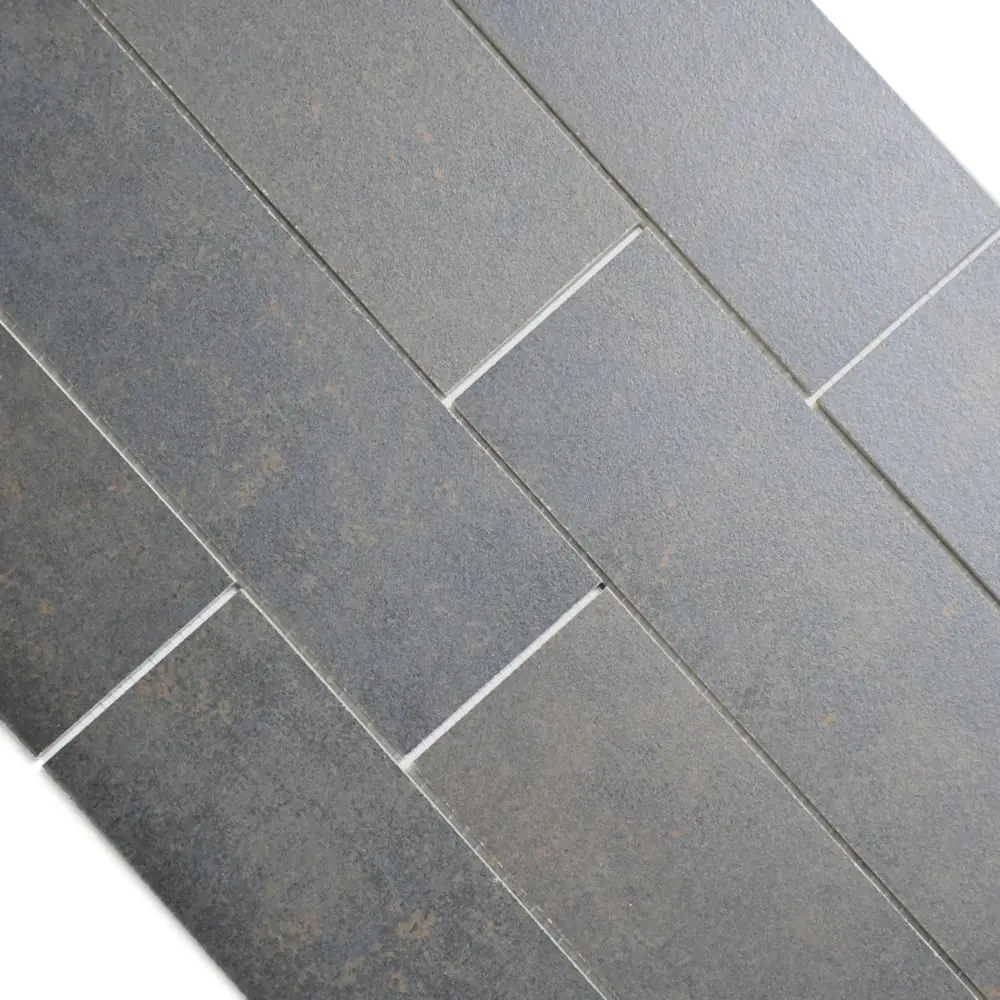 Mosaik Villeroy & Boch DOU 2494 Double Impact antracite anthrazit braun 33x50 cm I.Sorte