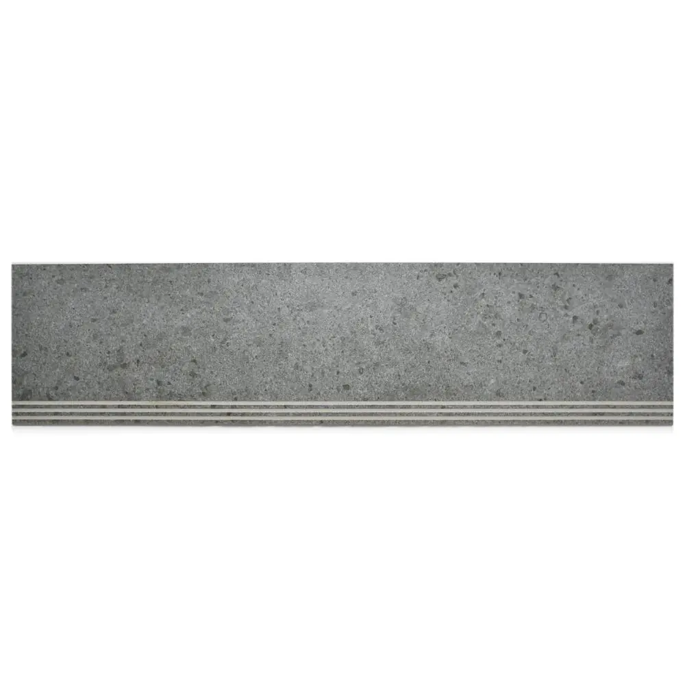 Treppenauftritt Villeroy & Boch 2732 SB90 Aberdeen slate grey dunkelgrau 30x120 cm I.Sorte