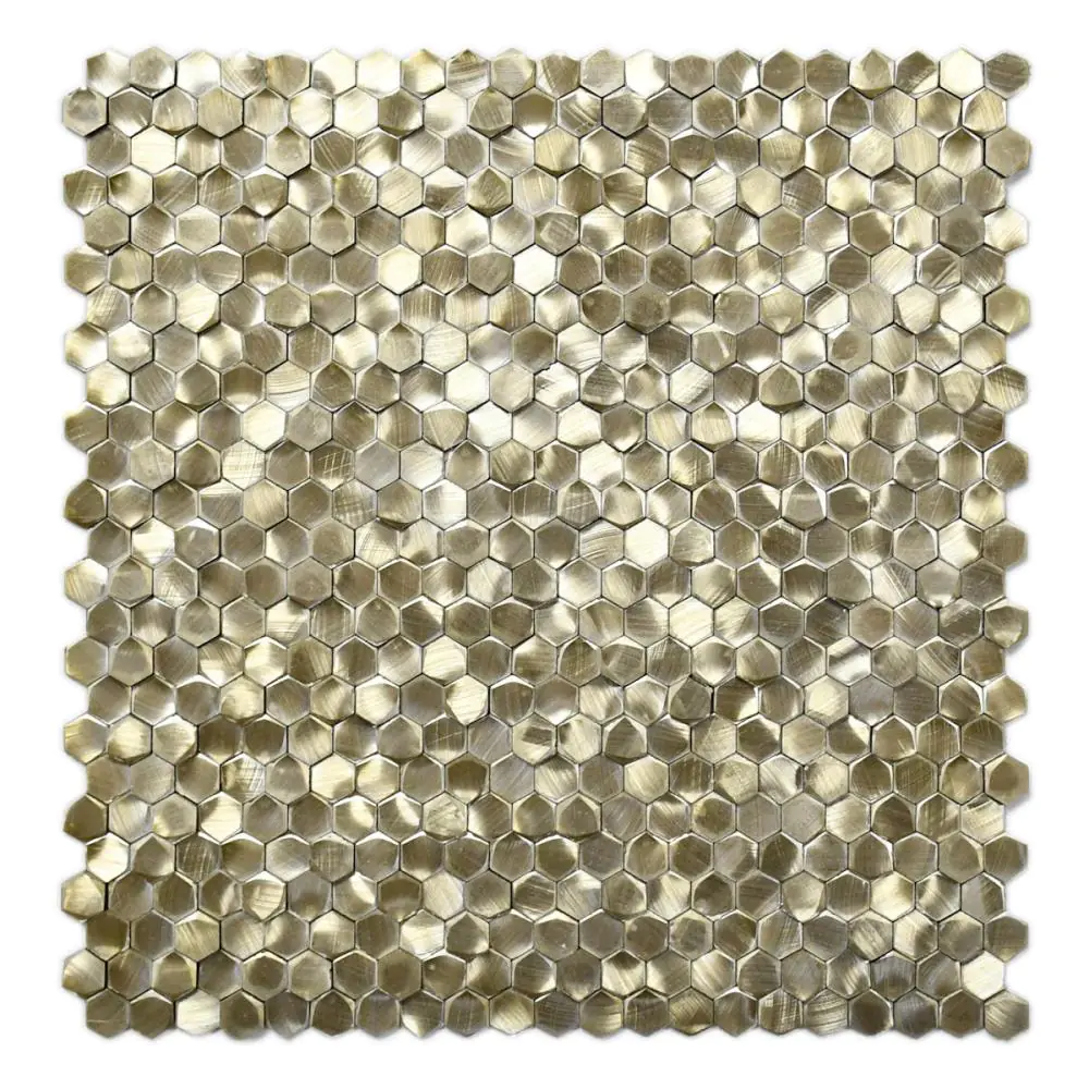 Mosaik Haju FG601 gold seckseck 30x31 cm I.Sorte