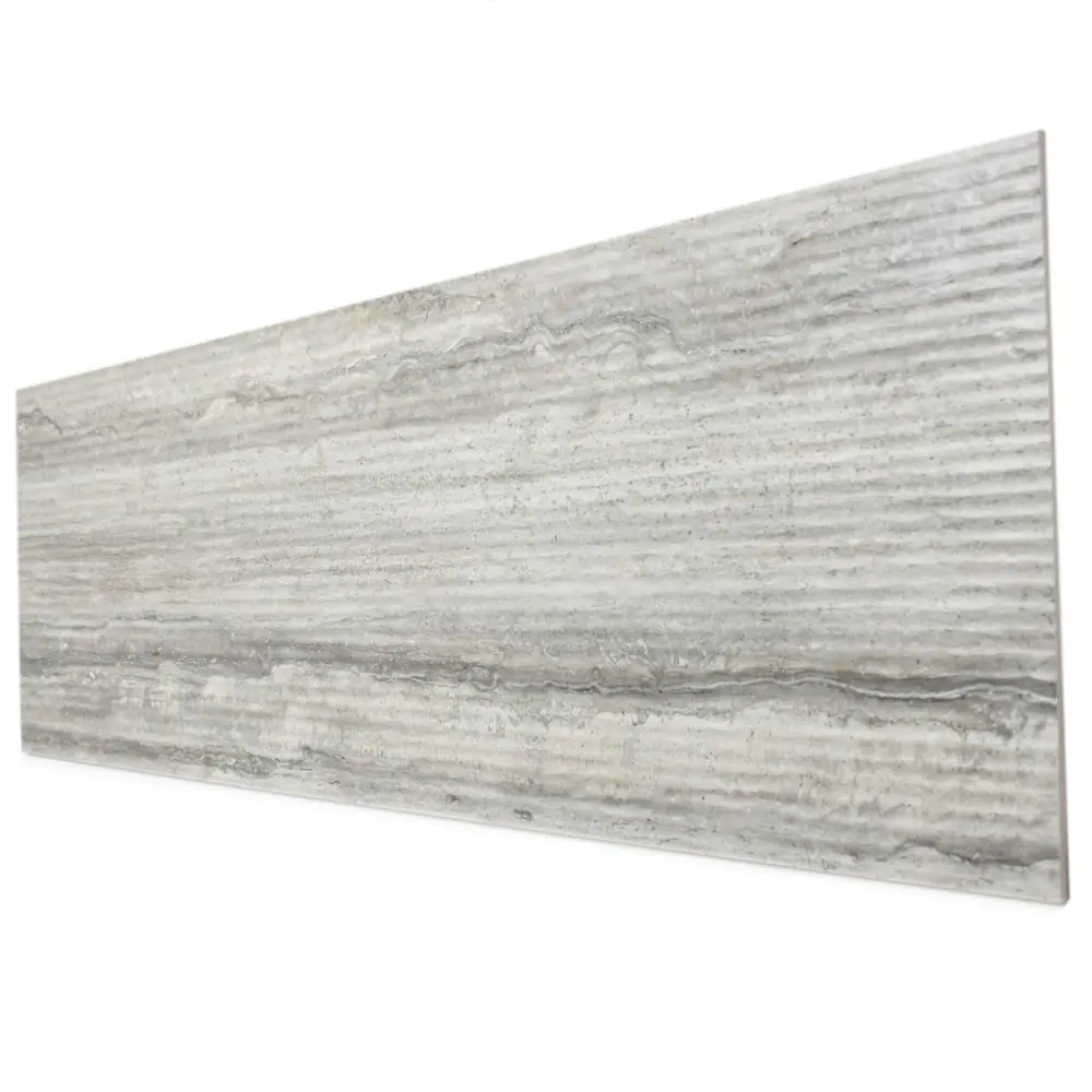 Wandfliese Dekor Villeroy & Boch 1461 TR61 Tuscan Traces grey grau 40x120 cm I.Sorte Wandfliese Dekor Villeroy & Boch 1461 TR61 Tuscan Traces grey grau 40x120 cm I.Sorte