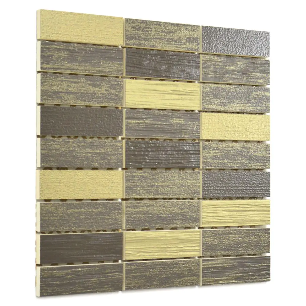 Mosaik Villeroy & Boch 1869 MK65 One & Only grau braun gold 30x30 cm I.Sorte Mosaik Villeroy & Boch 1869 MK65 One & Only grau braun gold 30x30 cm I.Sorte