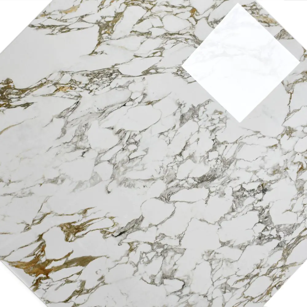 Bodenfliese Villeroy & Boch 2961 M18P Marble Selection arabescato joy beige grau gold 120x120 cm