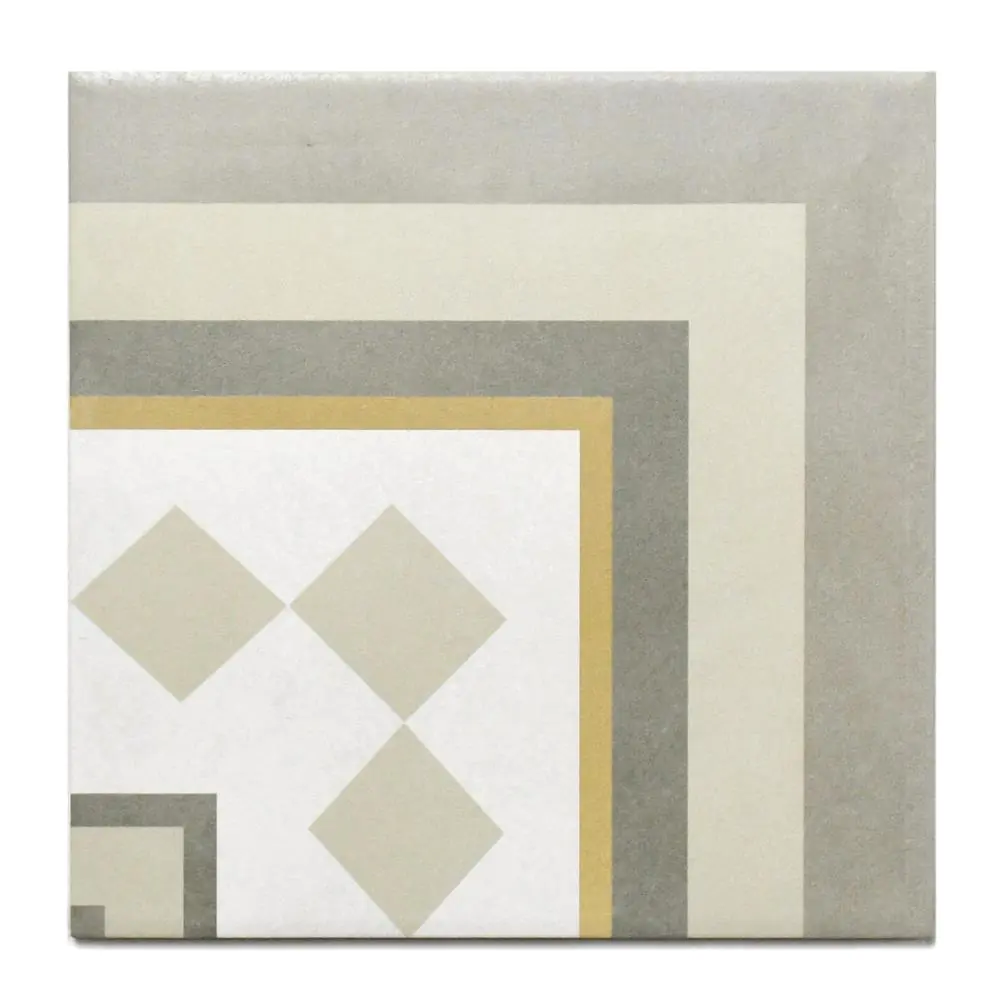 Bodenfliese Dekor Equipe Ceramicas 20937 Caprice loire corner mehrfarbig 20x20 cm I.Sorte