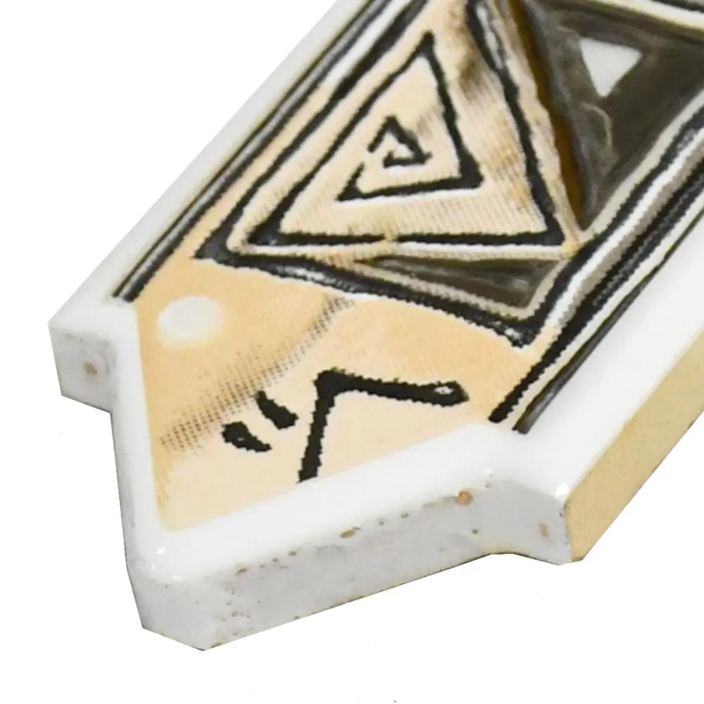 Bordüre HPH Placke Nr.637 Mini-Morella beige grau silber 3,5x25 cm