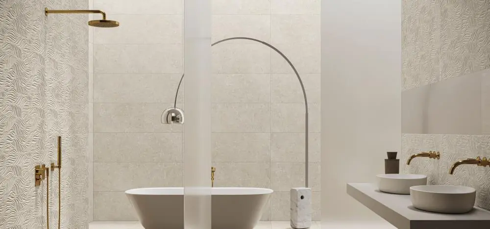 Wandfliese Villeroy & Boch 1454 BS70 Tri.Art greige 40x120 cm I.Sorte