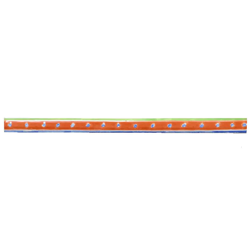 Bordüre Villeroy & Boch Nr.791 1397 CJ59 Lotus mehrfarbig 1,5x25 cm I.Sorte