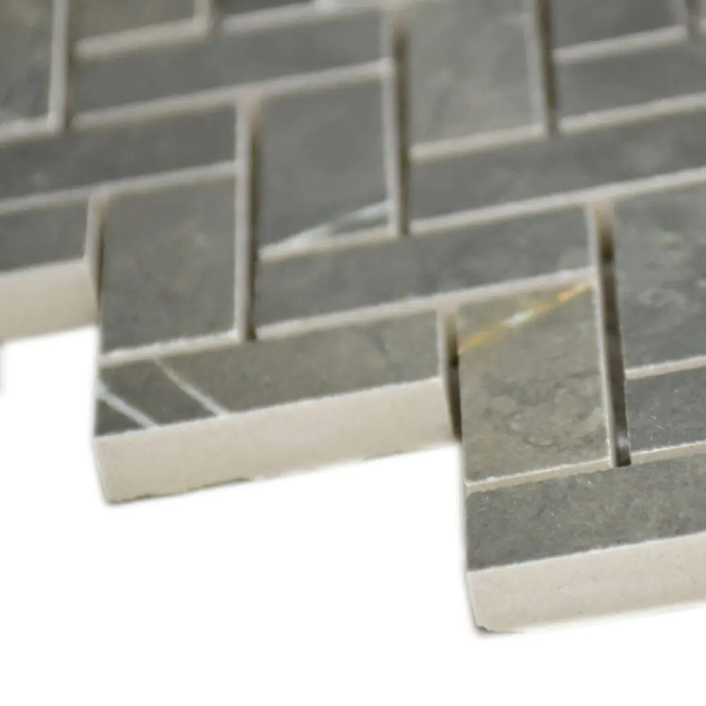 Mosaik Villeroy & Boch 2006 MR6P Marmochic deep pearl grau grün 30x30 cm I.Sorte