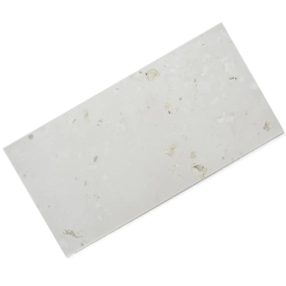 Bodenfliese Italgraniti FL01BAC I Cementi white ciottolo weiß 60x120 cm I.Sorte