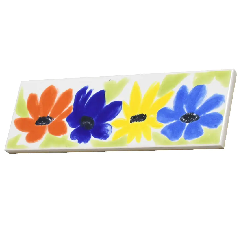 Bordüre Villeroy & Boch Nr.811 1483 EC46 Flowerdance mehrfarbig 6,5x20 cm I.Sorte