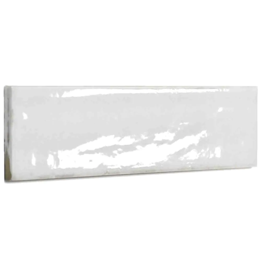 Wandfliese Equipe Ceramicas 26871 Tribeca gypsum white weiß 6x24,6 cm I.Sorte