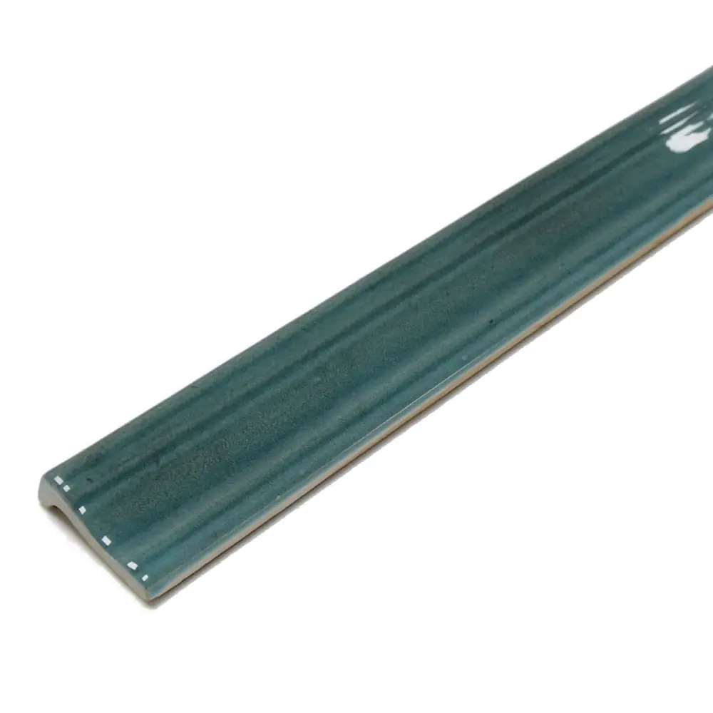 Abschlussbordüre Cifre Opal emerald smaragd grün 5x30 cm I.Sorte Abschlussbordüre Cifre Opal emerald smaragd grün 5x30 cm I.Sorte