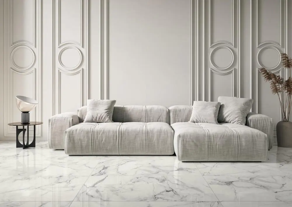 Bodenfliese Villeroy & Boch 2660 MA0P Marble Arch magic white weiß 60x60 cm I.Sorte