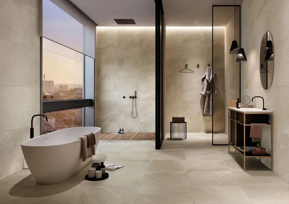 Terrassenplatte Italgraniti SL02BA2 Shale sand beige creme 60x120 cm I.Sorte