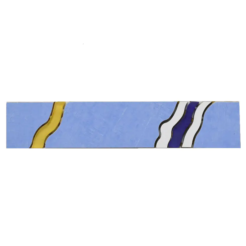 Bordüre Villeroy & Boch Nr.798 3716 MM52 mehrfarbig 5x25 cm I.Sorte
