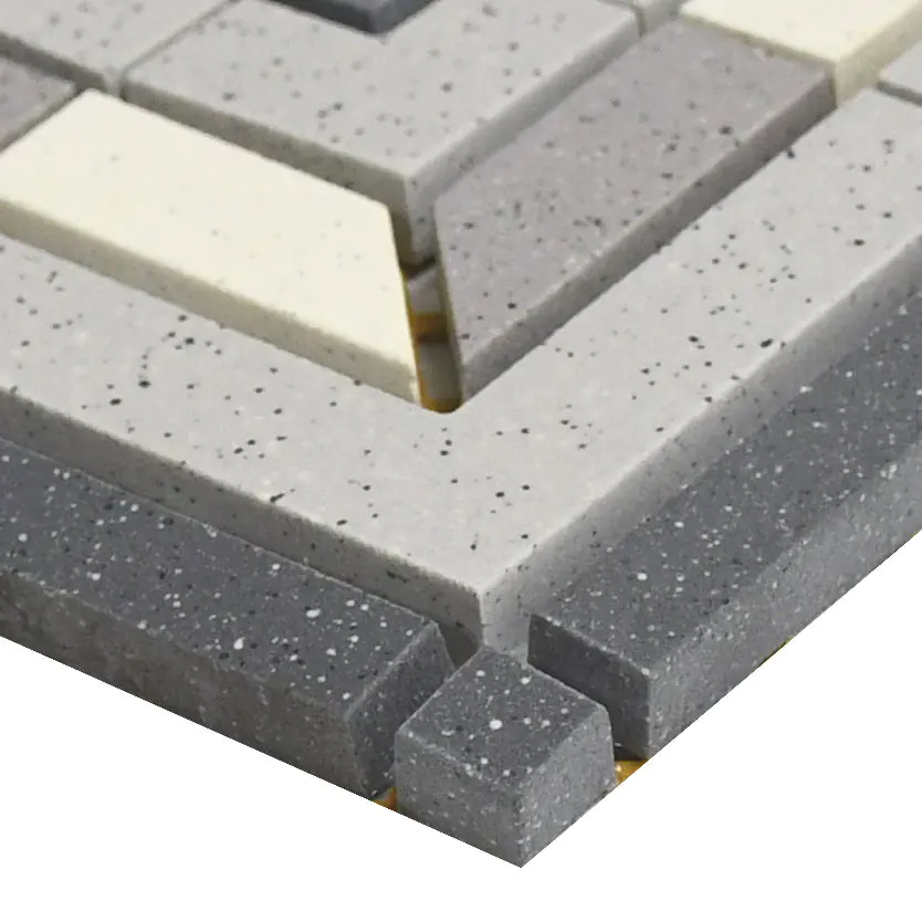 Bordürenecke Villeroy & Boch Nr.774 2481 R925 Granifloor 4er Set mehrfarbig 7,5x7,5 cm I.Sorte Bordürenecke Villeroy & Boch Nr.774 2481 R925 Granifloor 4er Set mehrfarbig 7,5x7,5 cm I.Sorte