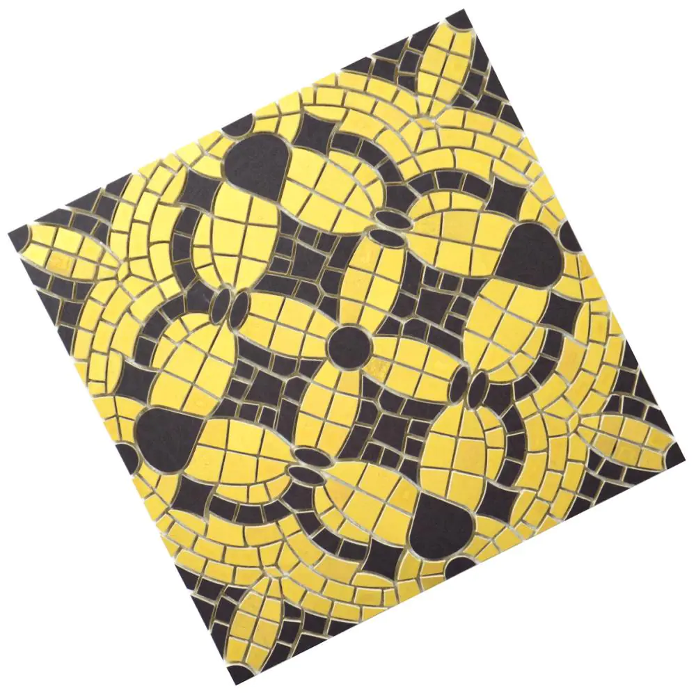 Mosaik Villeroy & Boch 1860 ET39 La Diva tulipe noire 30x30 cm I.Sorte Mosaik Villeroy & Boch 1860 ET39 La Diva tulipe noire 30x30 cm I.Sorte