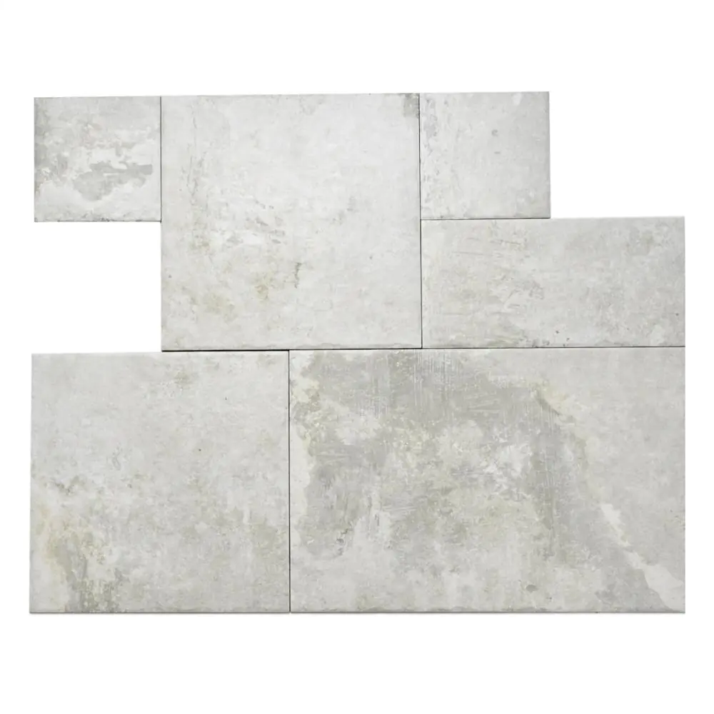 Bodenfliese Rondine J92468 Windsor white weiß 6er Set kit multiformato I.Sorte