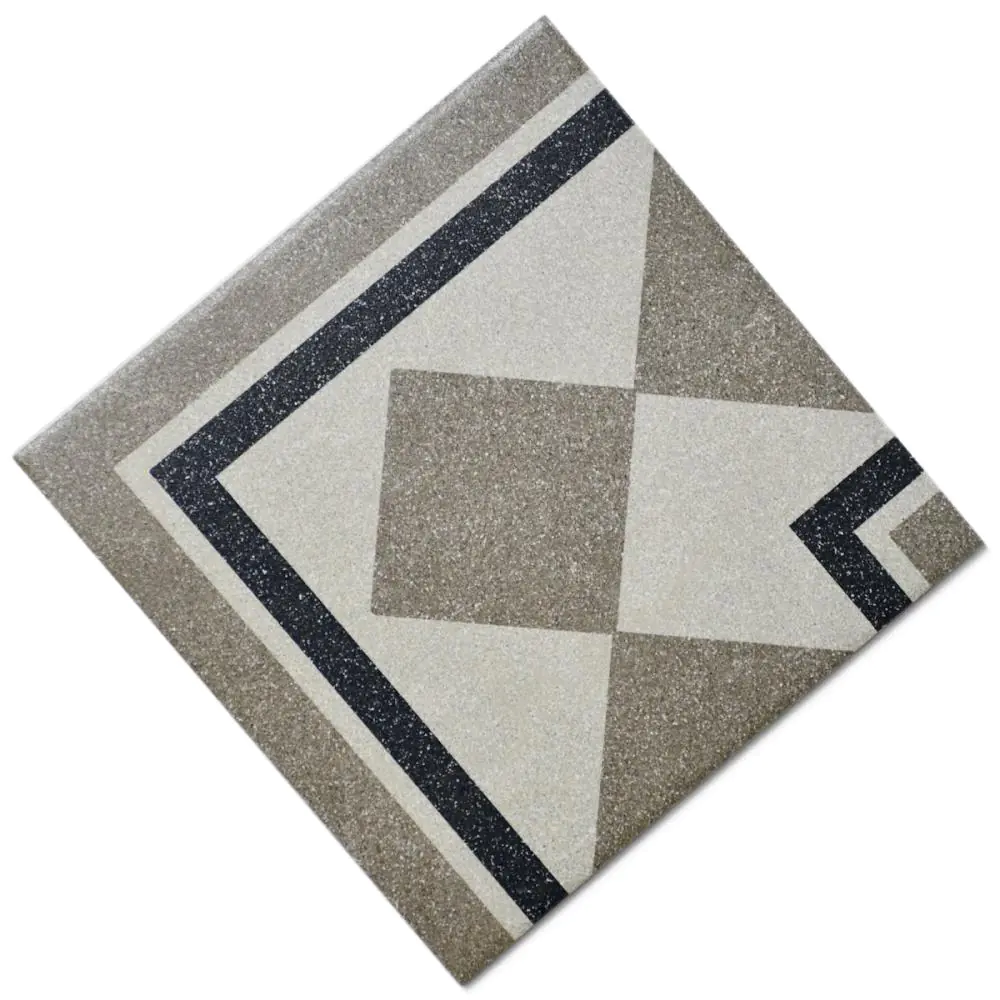 Bordürenecke Villeroy & Boch 2220 AM7E Alt Mettlach 2.0 mehrfarbig 20x20 cm I.Sorte Bordürenecke Villeroy & Boch 2220 AM7E Alt Mettlach 2.0 mehrfarbig 20x20 cm I.Sorte