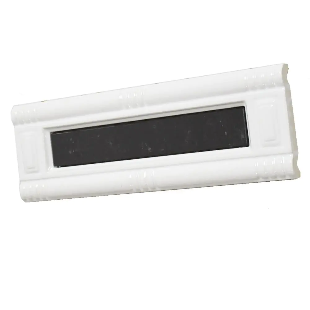 Bordüre Villeroy & Boch Nr.955 1584 FL11 White Classic weiß schwarz 10x33 cm I.Sorte