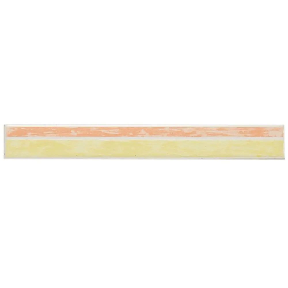 Bordüre Villeroy & Boch E5566 1454 R186 Caracas orange gelb 3x25 cm I.Sorte