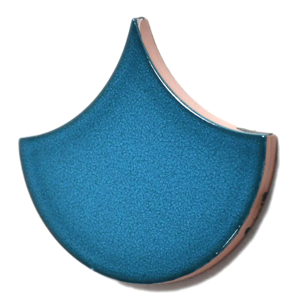 Wandfliese Equipe Ceramicas 23841 Scale Fan electric blue blau 10,6x12 cm I.Sorte
