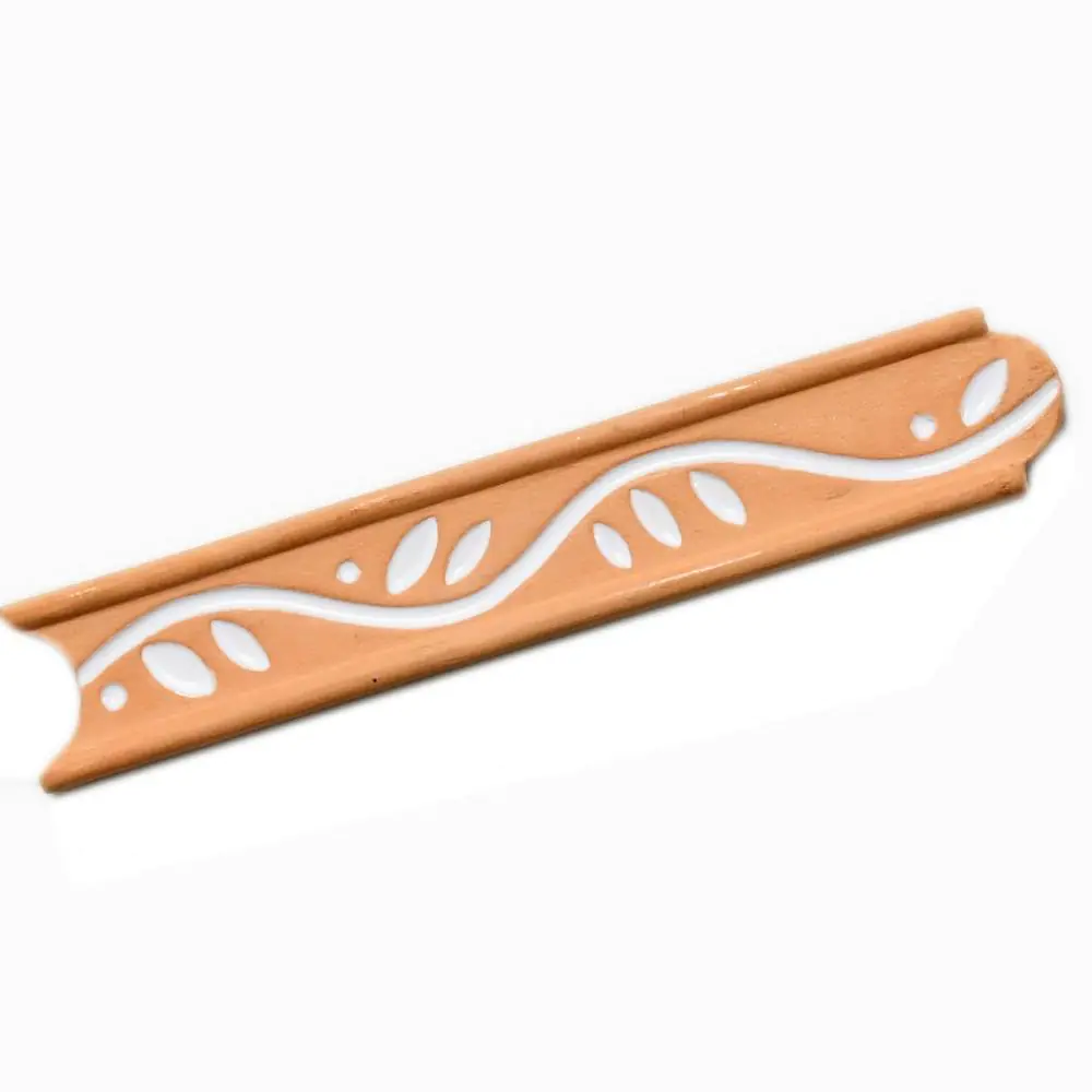 Bordüre E4690 42203A Rhodos cotto weiß 3,5x20 cm I.Sorte