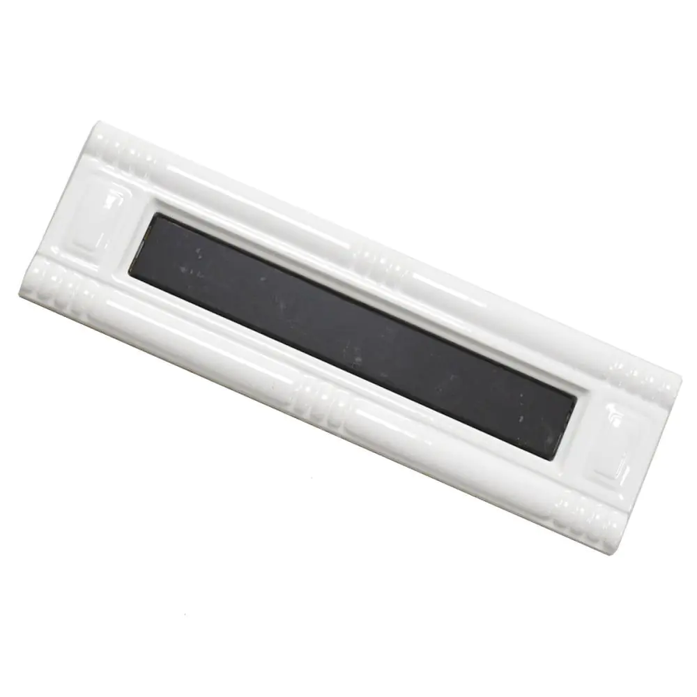 Bordüre Villeroy & Boch Nr.955 1584 FL11 White Classic weiß schwarz 10x33 cm I.Sorte