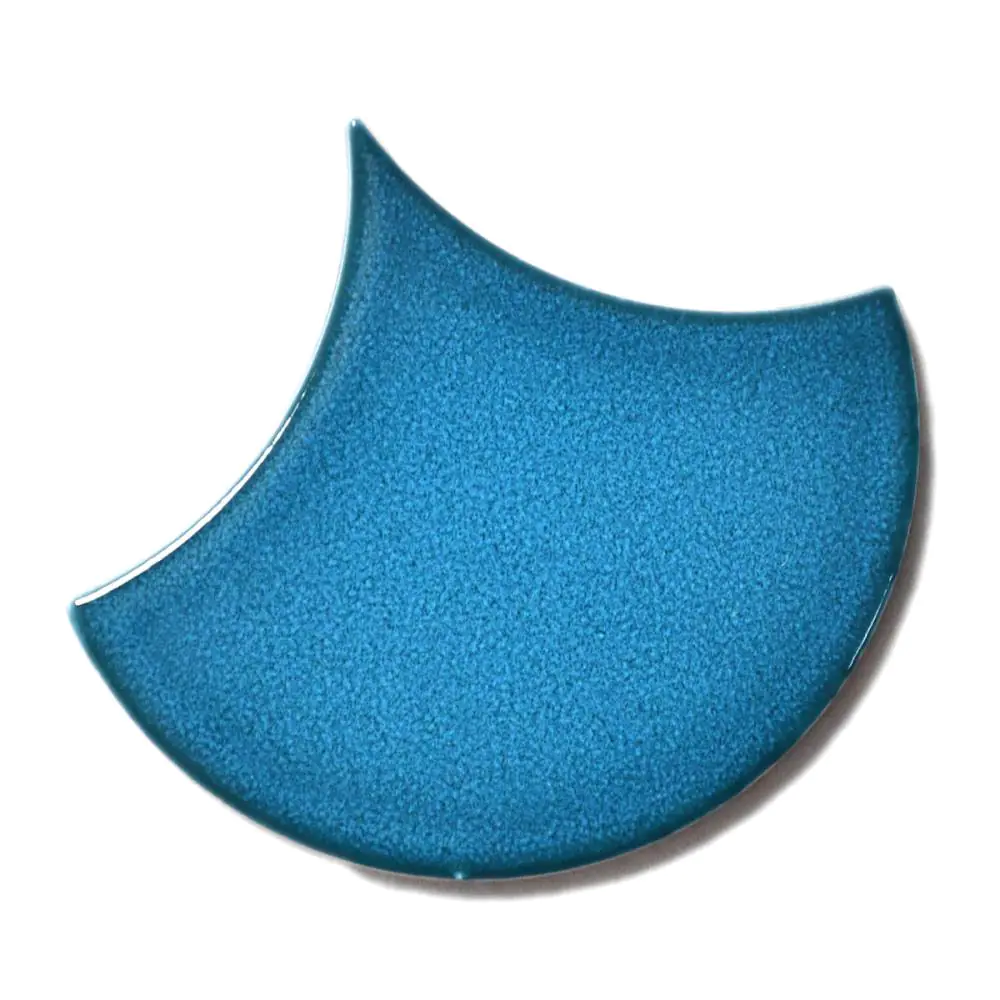 Wandfliese Equipe Ceramicas 23841 Scale Fan electric blue blau 10,6x12 cm I.Sorte