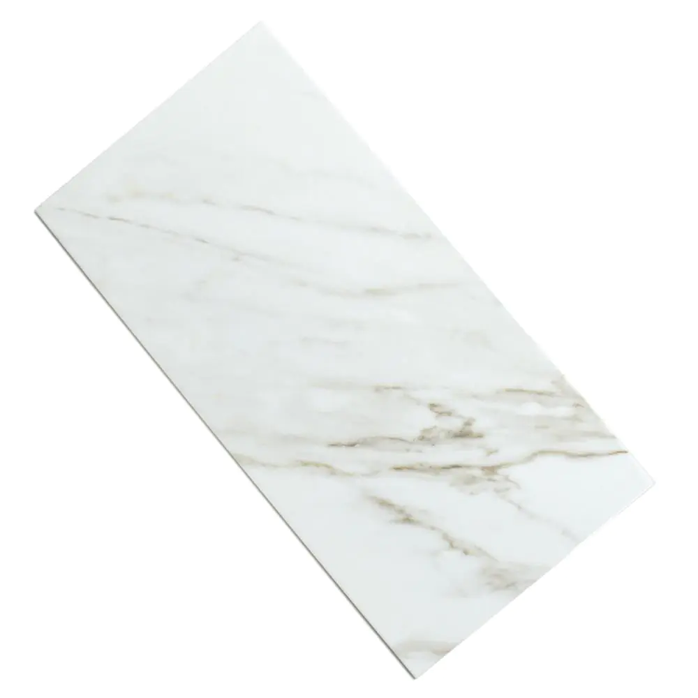 Wandfliese Cifre Caspio gold brillo gold weiß 30x60 cm I.Sorte
