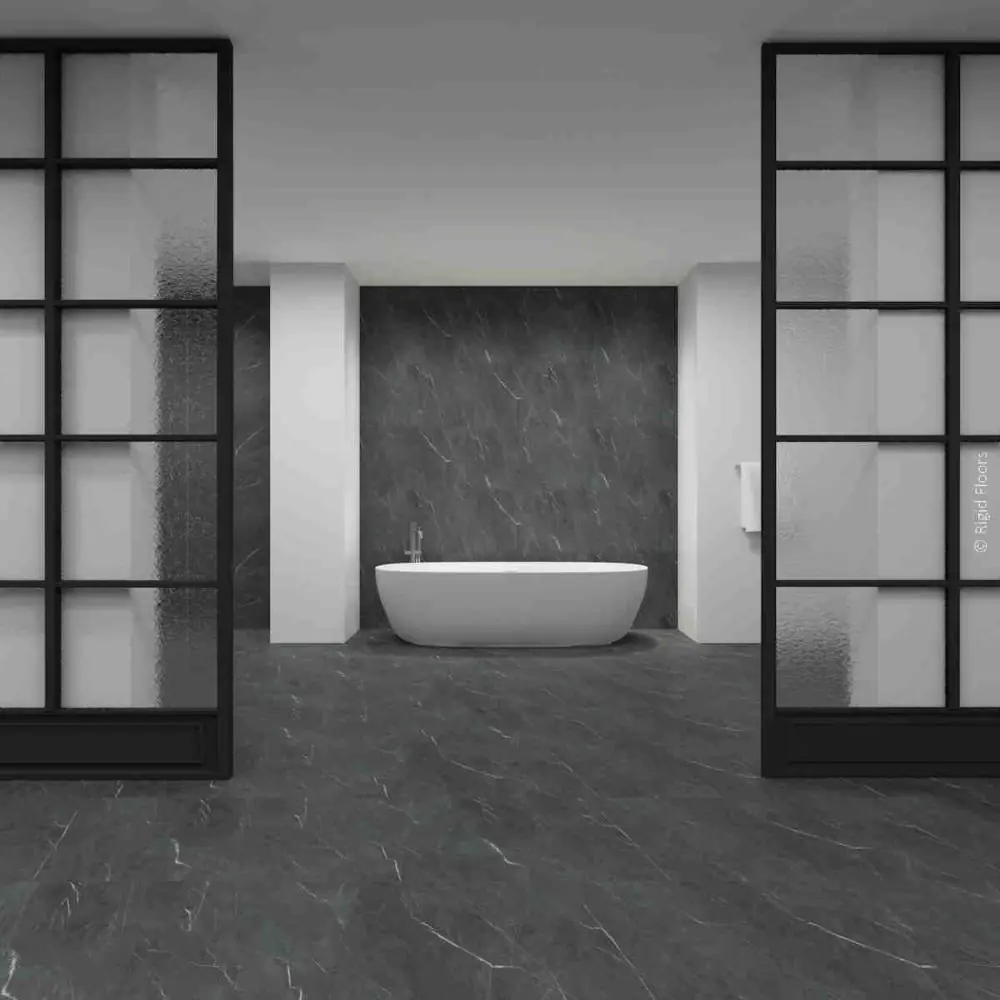 SPC Wandpaneele Lalegno A16884 Black Marble schwarz 45×90 cm