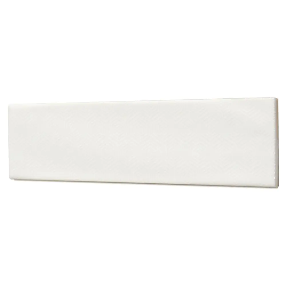 Wandfliese Dekor Cifre Opal Decor snow schneeweiß 7,5x30 cm I.Sorte Wandfliese Dekor Cifre Opal Decor snow schneeweiß 7,5x30 cm I.Sorte