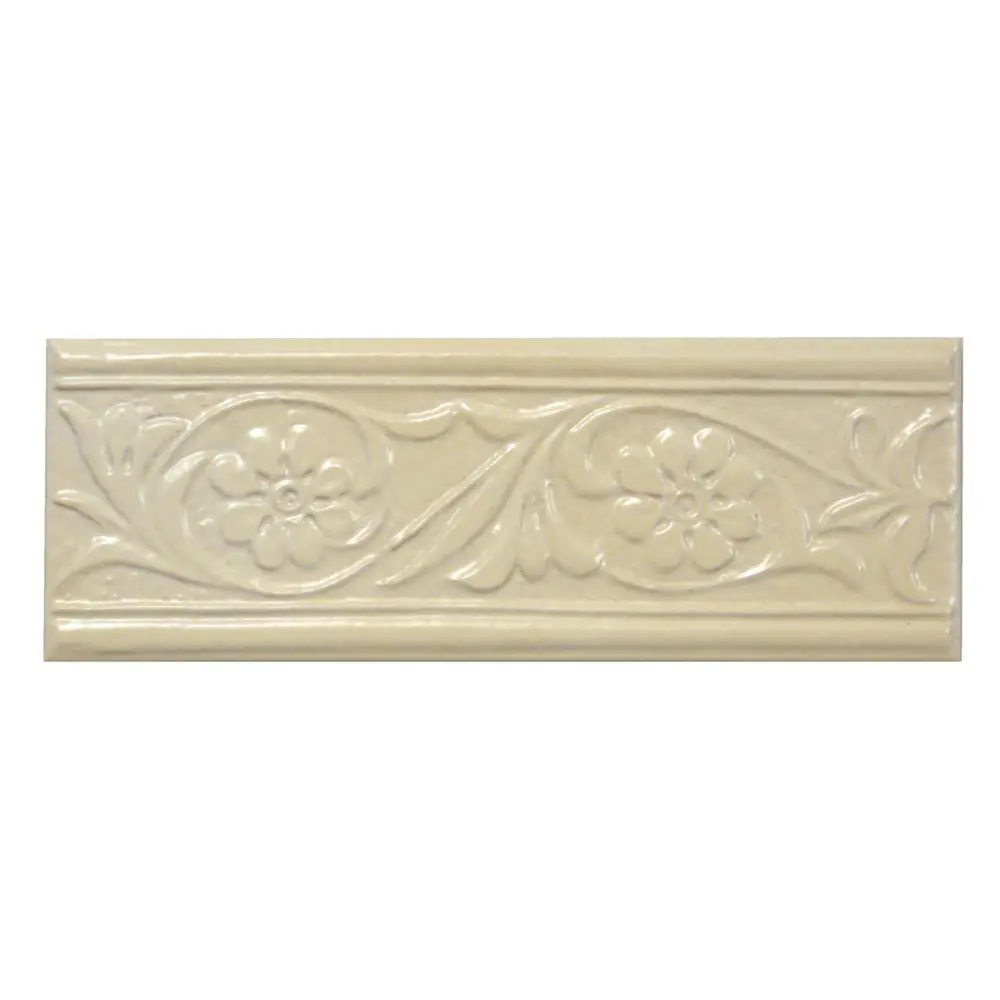 Bordüre Nr.454 creme 7x20 cm