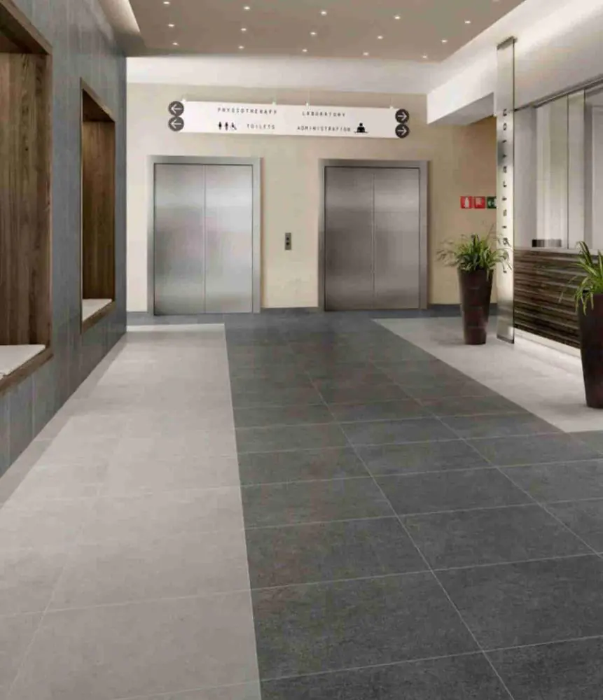 Bodenfliese Villeroy & Boch 2310 PC00 Solid Tones concrete white beige 60x60 cm I.Sorte