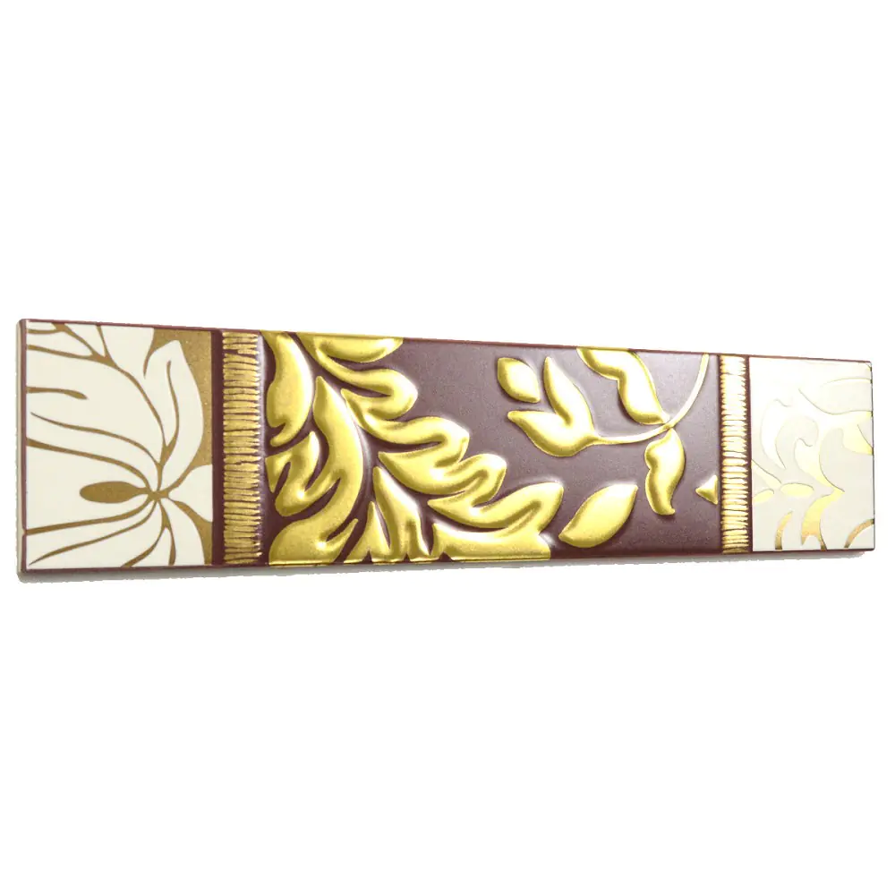 Bordüre Villeroy & Boch 1490 NB63 New Glory rot creme gold 10x45 cm I.Sorte Bordüre Villeroy & Boch 1490 NB63 New Glory rot creme gold 10x45 cm I.Sorte