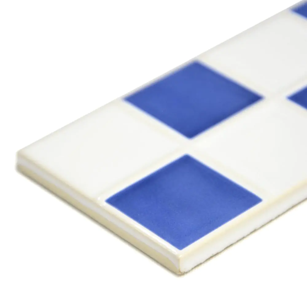 Bordüre Villeroy & Boch 1475 CS19 Creative System ozeanblau weiß 6,5x20 cm I.Sorte Bordüre Villeroy & Boch 1475 CS19 Creative System ozeanblau weiß 6,5x20 cm I.Sorte